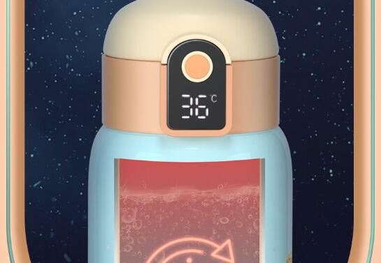 兒童保溫杯黑科技 智能兒童保溫杯優點[數顯杯]